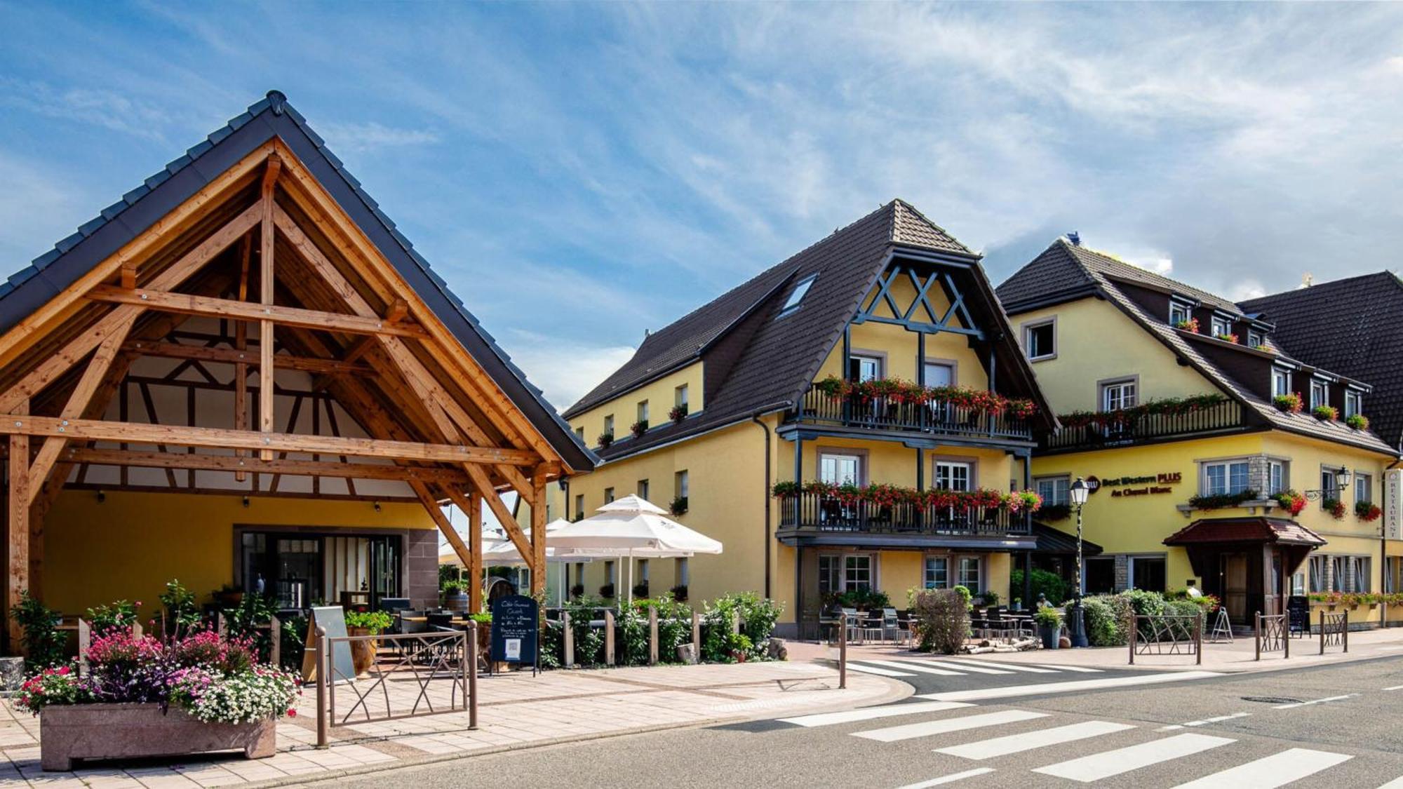 Best Western Plus Au Cheval Blanc A Mulhouse Baldersheim Dış mekan fotoğraf